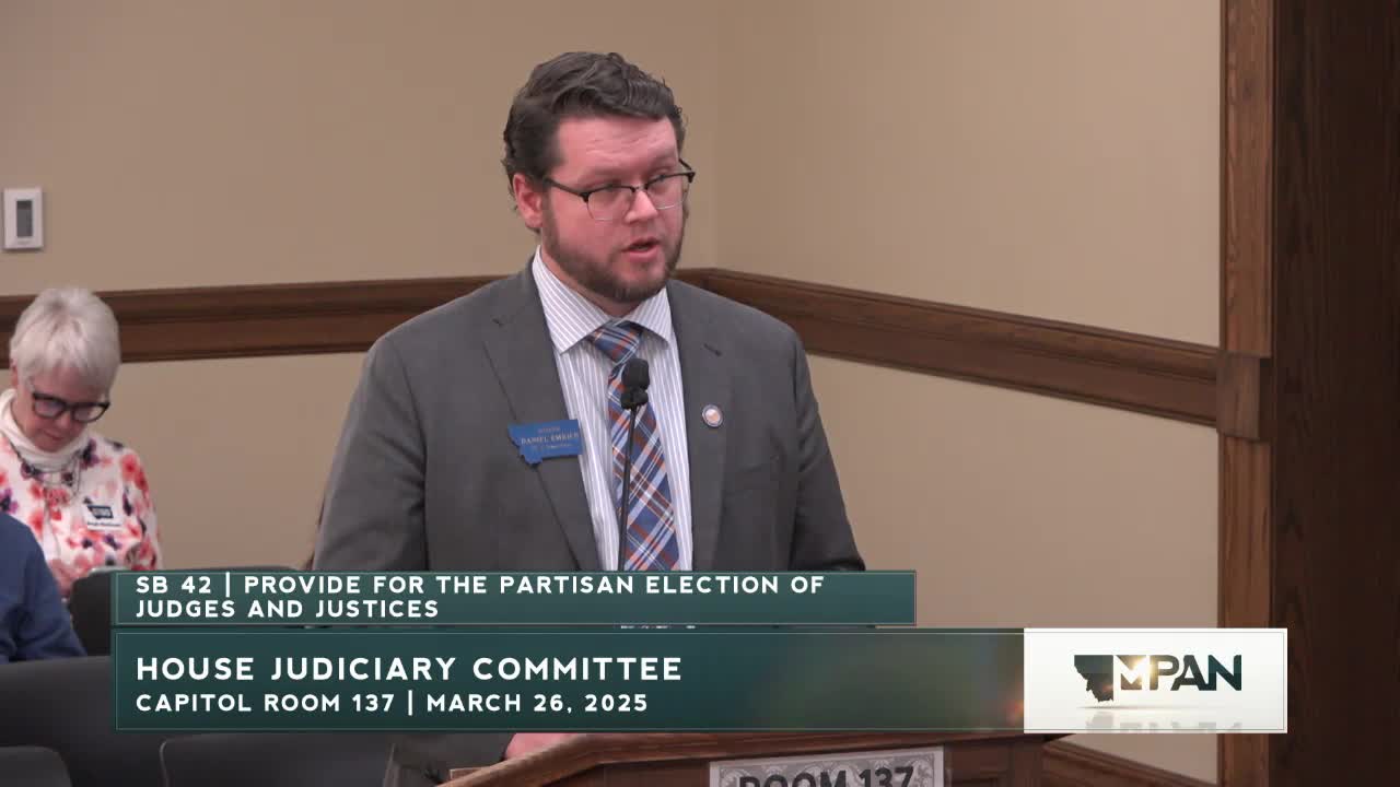 Senator advocates judicial power checks in SP42 hearing