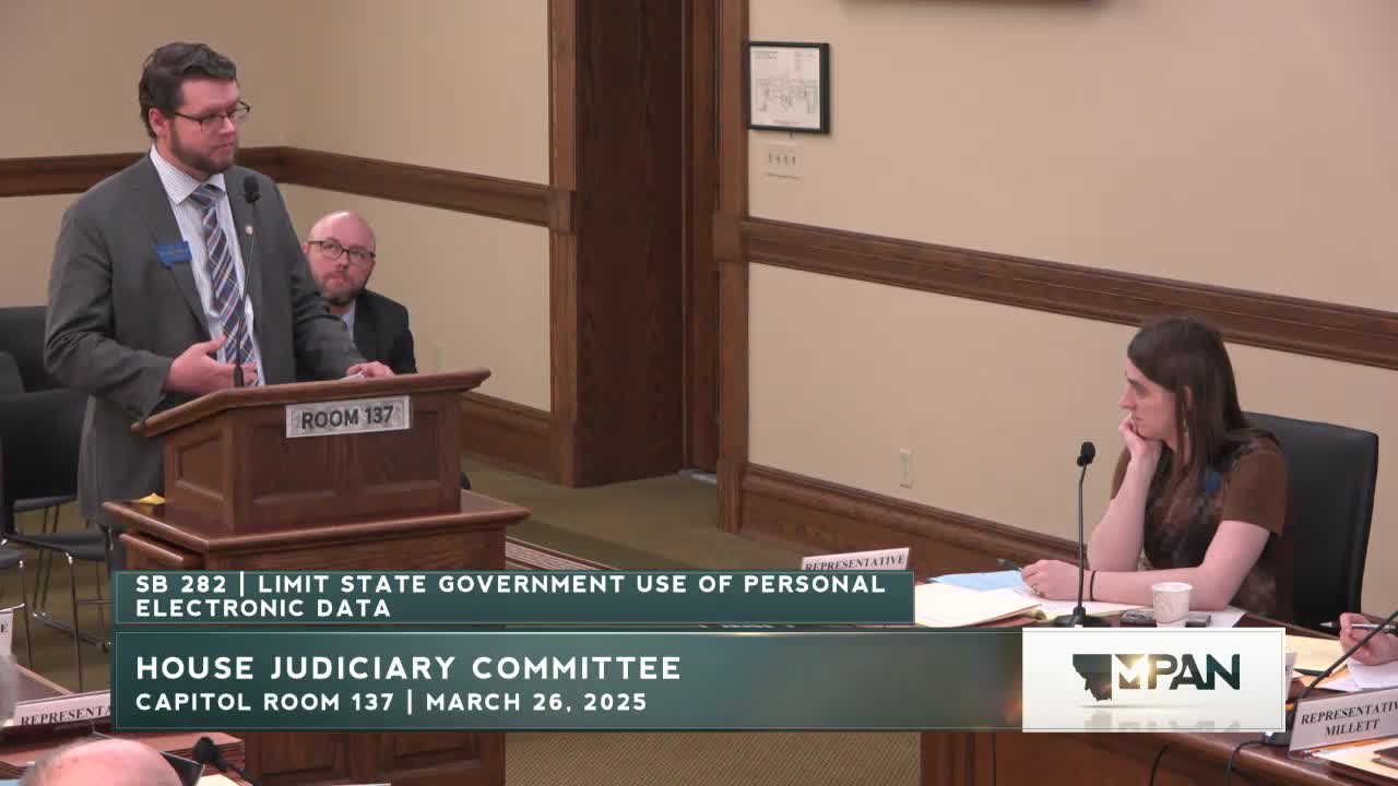 Montana lawmakers discuss protecting search and seizure rights in proposed data legislation