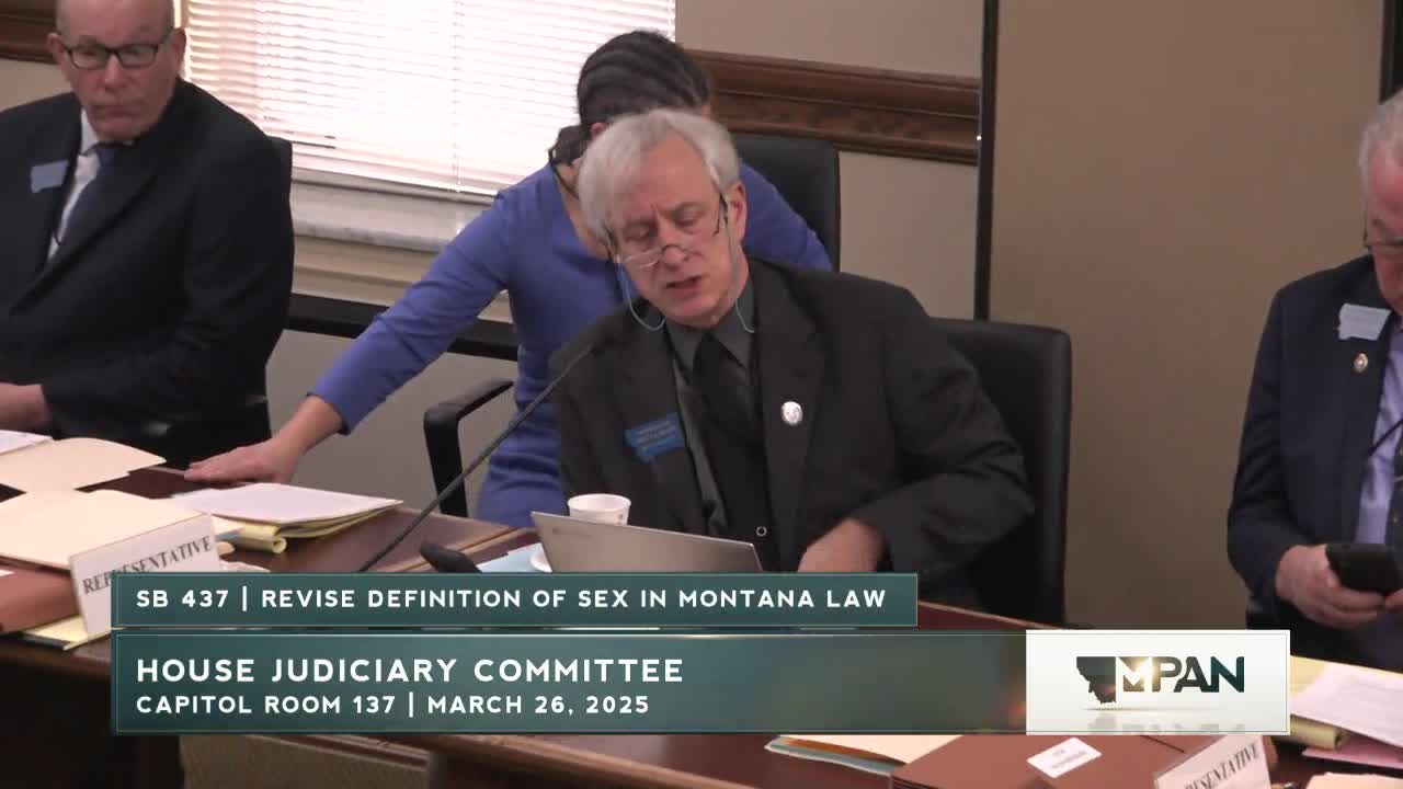 Senate debates definitions in Senate Bill 437 addressing intersex and transgender issues