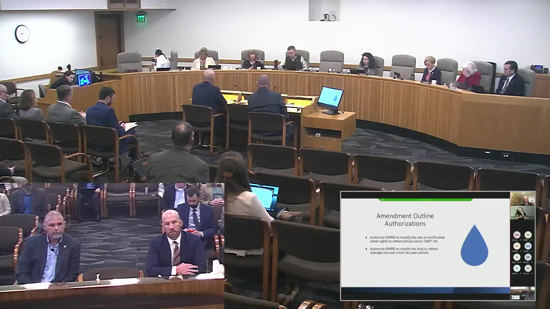 Oregon lawmakers discuss water rights and conservation strategies in Harney Basin