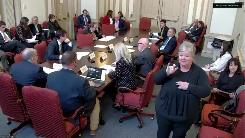 Committee hears bill to expand use of Delaware telecommunications fund for deaf and hard‑of‑hearing supports