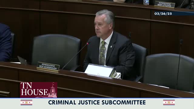 Representative White presents House Bill 661 targeting domestic violence legislation