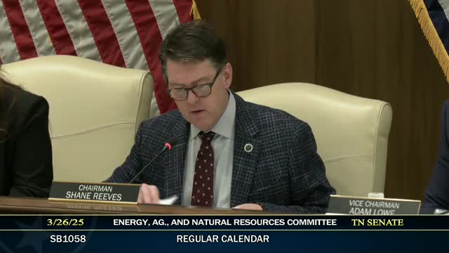 Tennessee Senate advances multiple bills including energy and waste management reforms