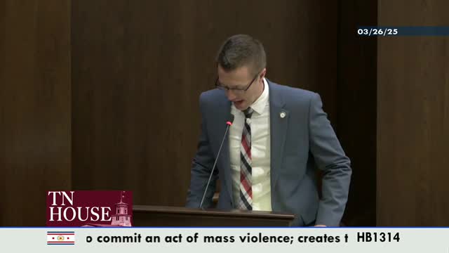 Tennessee House Bill 1314 targets threats of mass violence with stricter penalties