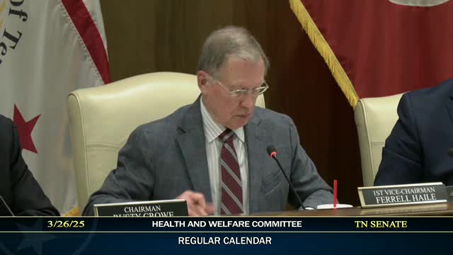Senate approves medical expense relief fund and TennCare reimbursement reforms