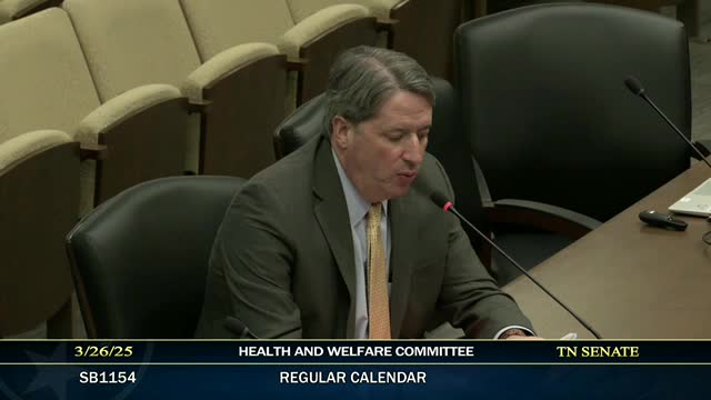 Tennessee senators discuss SNAP waiver amid obesity concerns and federal guidance delays