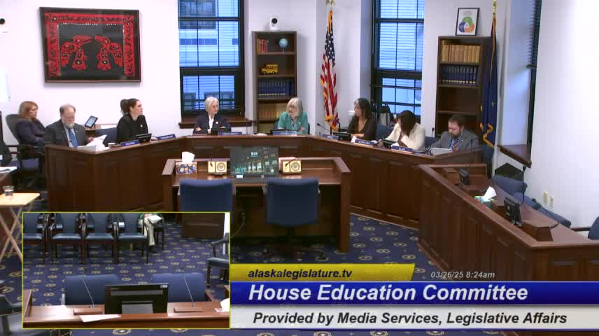 Public testimony opens for Miss Baird's appointment to Teaching Practices Commission