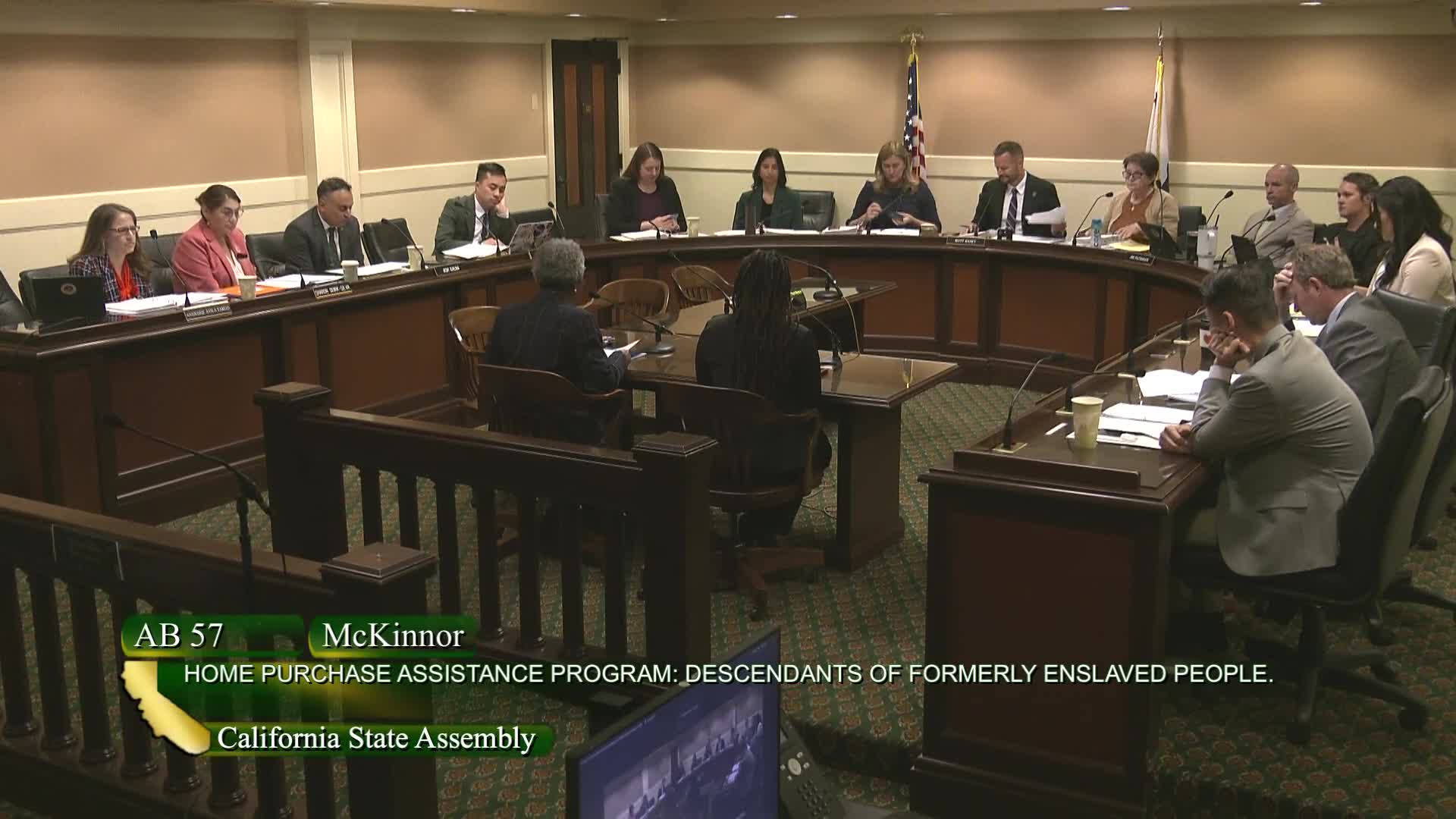 California Assembly debates AB 57 for homeownership support to descendants of enslaved people