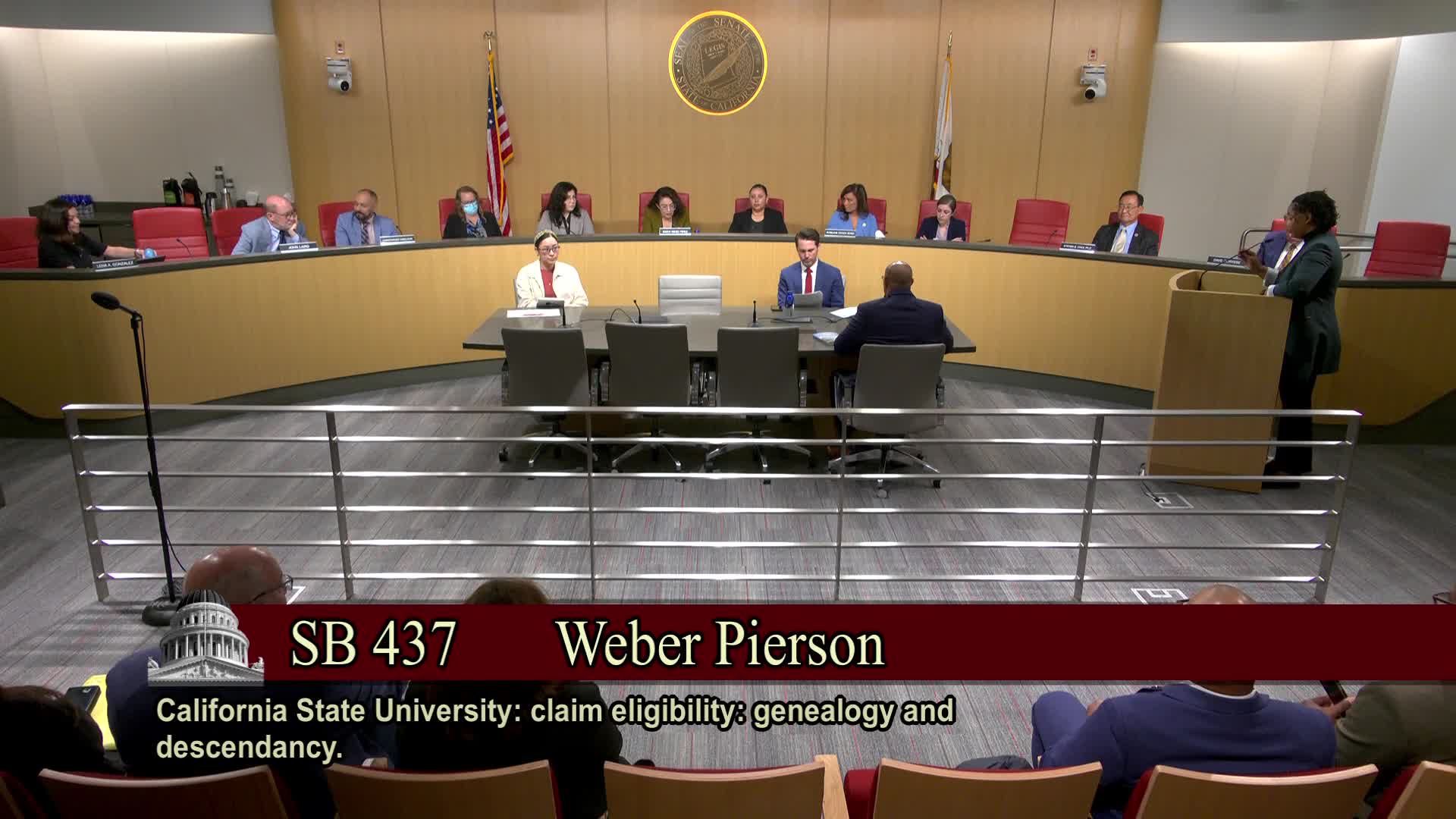 CSU and Bay PAC voice support for Senate Bill 437 at legislative hearing