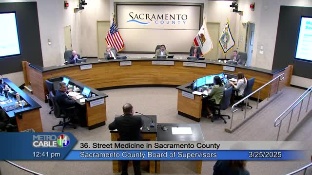 Noel Vargas outlines Mobile Medical Clinic's outreach for Sacramento's unhoused population