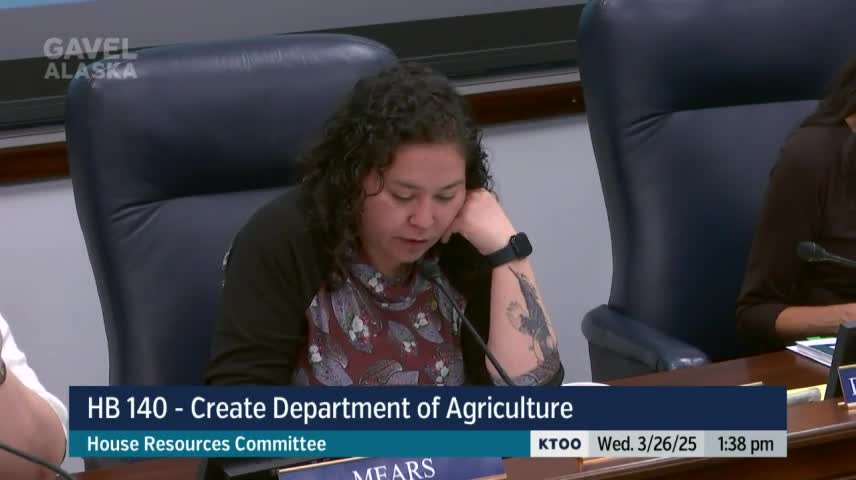 Jason Lessard outlines benefits of Alaska's mariculture industry to House Committee