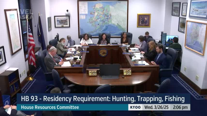 Prince Of Wales Island residents support HB 93 to address false residency claims