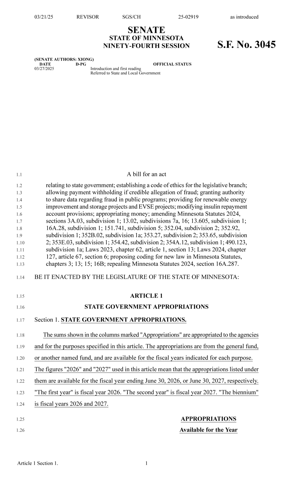 Minnesota updates energy efficiency and renewable energy standards for state buildings