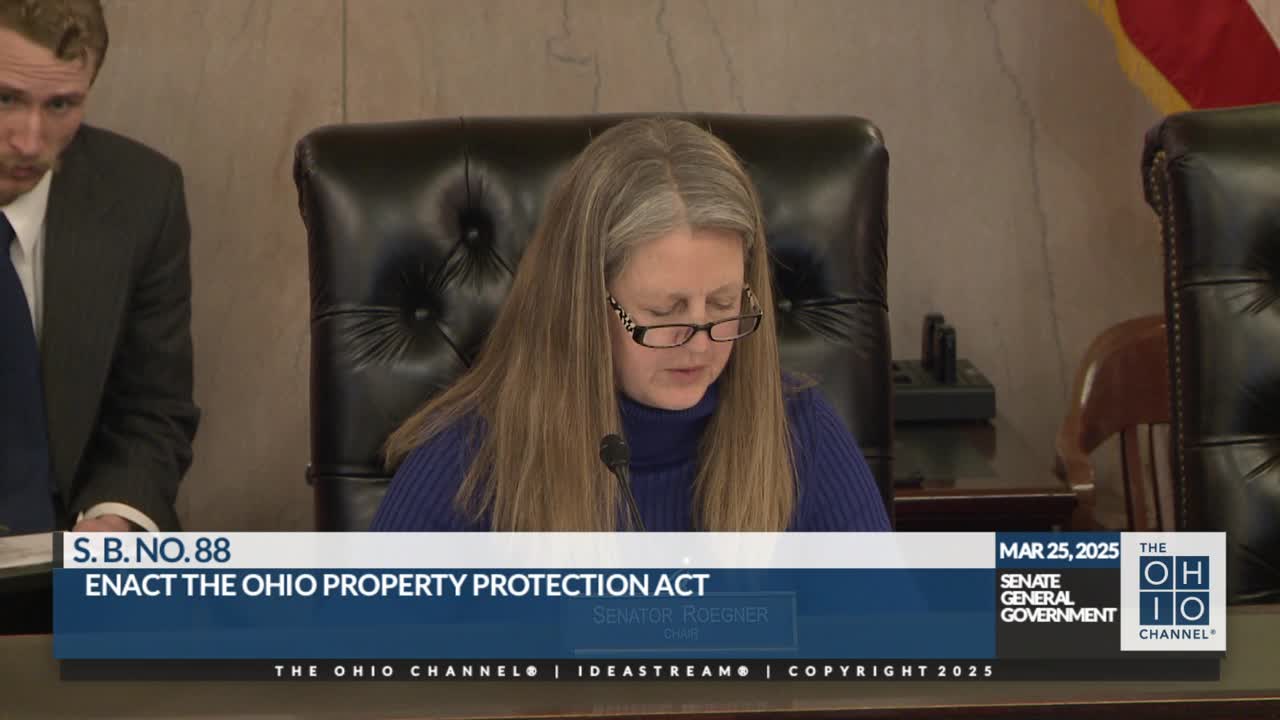 Ohio Senate Committee advances Bill 88 to restrict foreign land ownership
