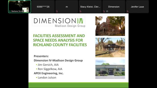 Project team outlines Richland County campus revitalization plan with diverse consultants