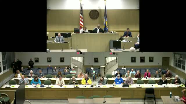 Rock County Board opens and closes 2025 budget hearing with no public comment; agenda adopted