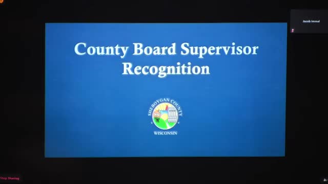 Sheboygan County Board honors retiring supervisors George Kulo and Al Bosman