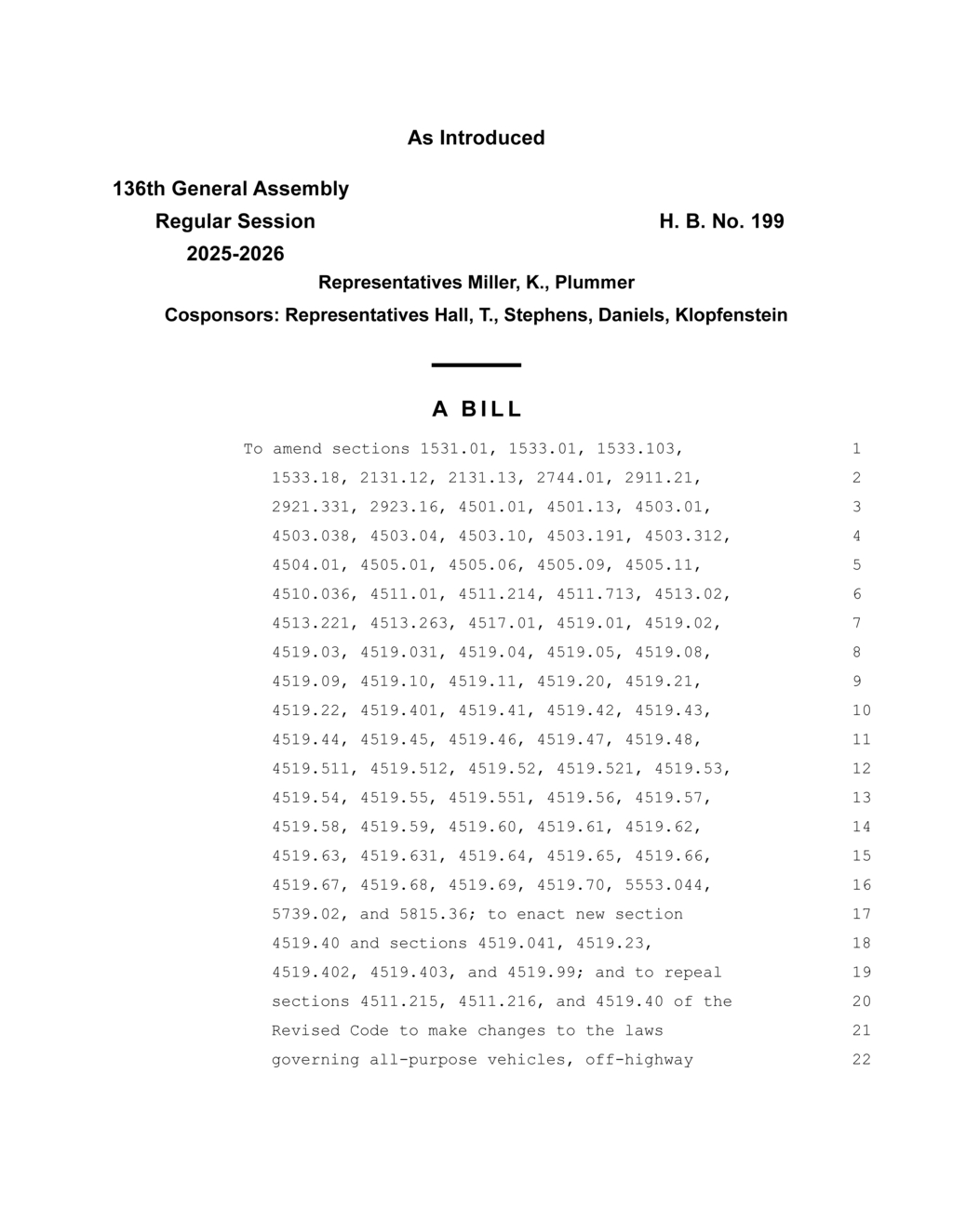 New bill streamlines electronic title certificate applications in Ohio