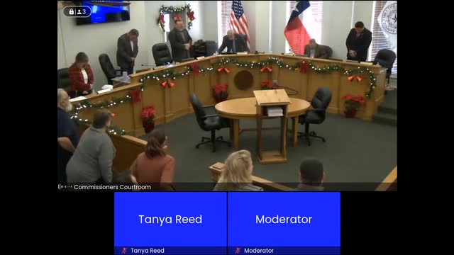 Commissioners seek guidance in prayer for community safety and service