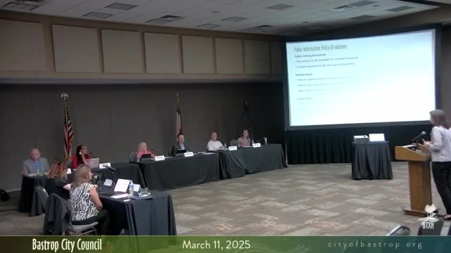 Bastrop City Council acts on tree mitigation fee ordinance to protect local trees