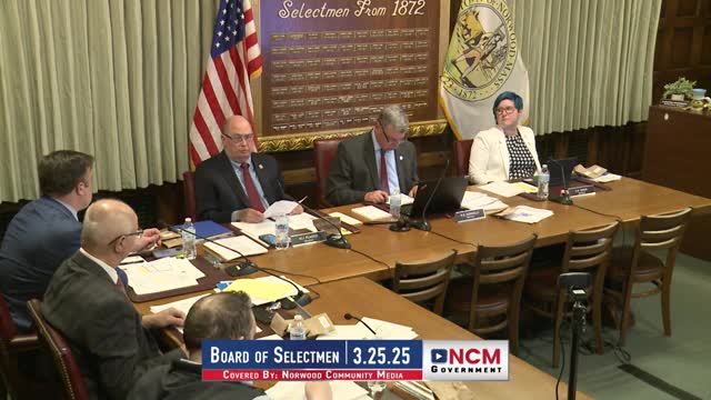 Norwood approves vision insurance and budgets for water and sewer operations