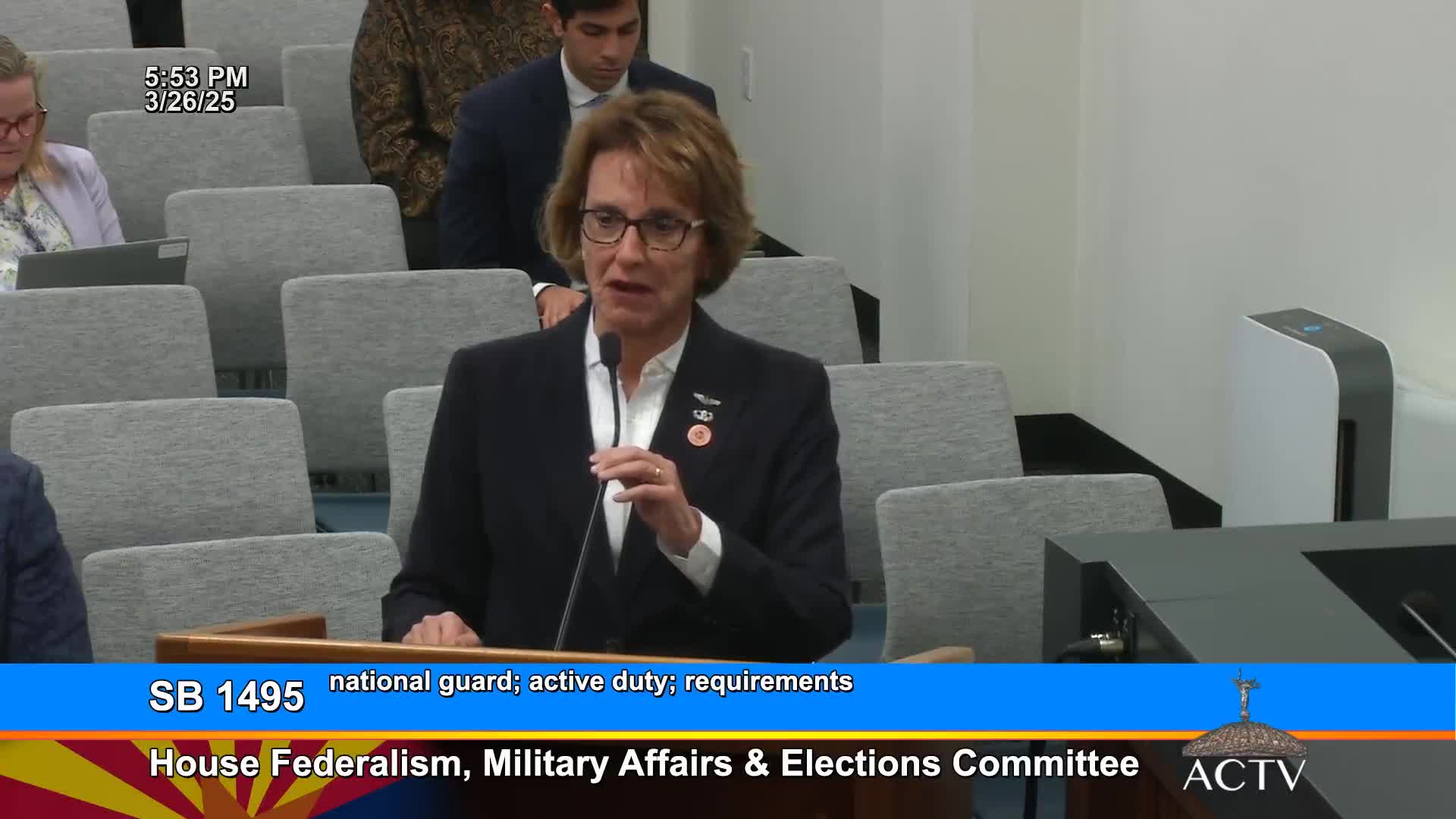 Arizona Legislature challenges federal troop deployment without war declaration