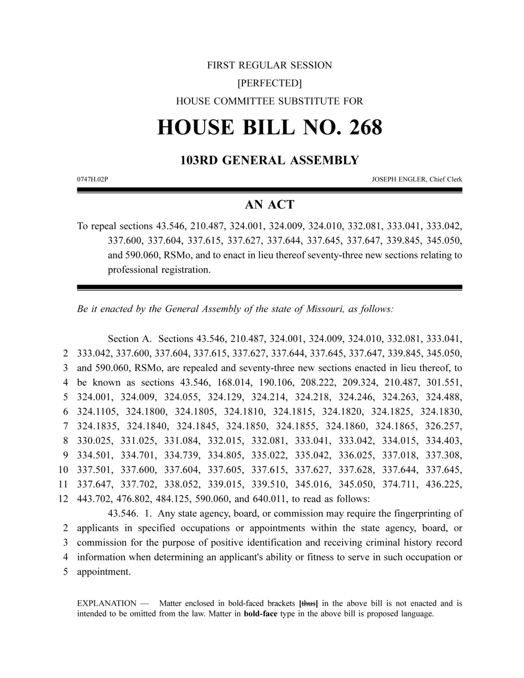 Missouri boards mandate background checks for respiratory care and nursing applicants