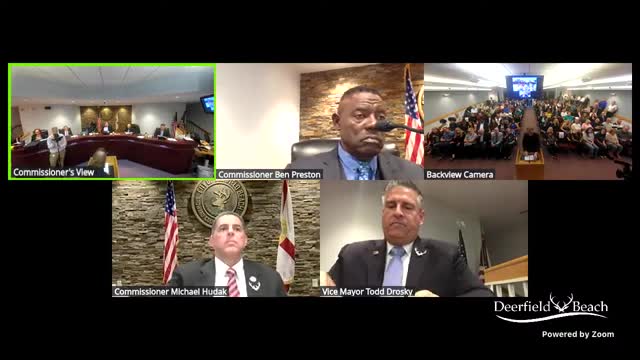 Deerfield Beach bids farewell to Mayor Gantz and Commissioners Parnas and Drozky