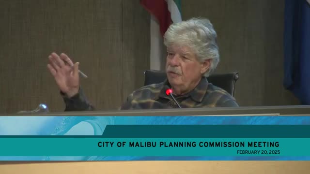 Malibu council debates landscape regulations and fire safety standards amid PVD concerns