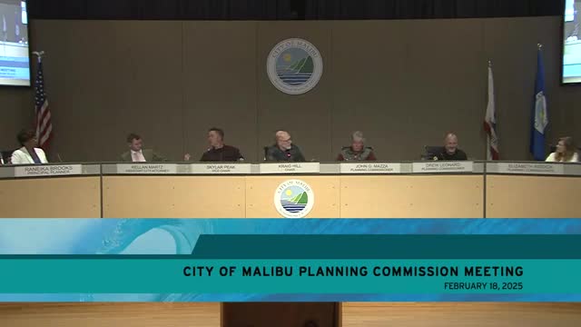 Malibu planning commission welcomes new members and discusses fire rebuild efforts