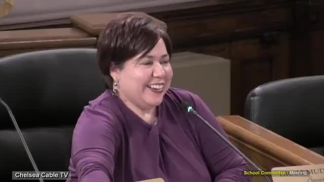 Chelsea School Committee celebrates leadership of Latina superintendent