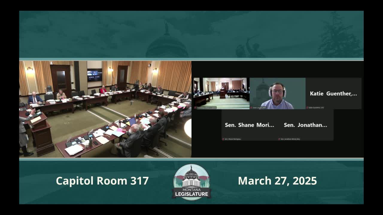Montana Community Colleges support House Bill 10 in committee hearing