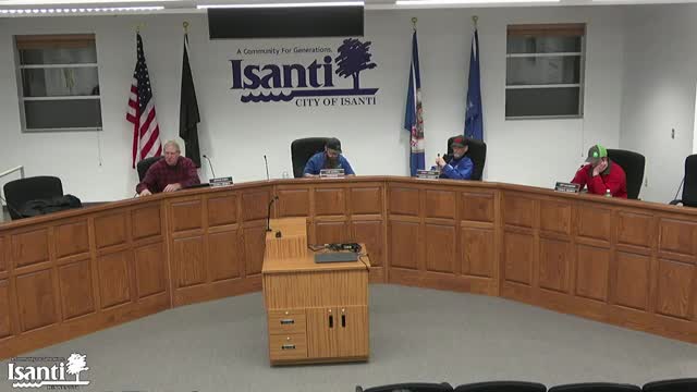 Interim mayor Luke Merrill and two councilmembers sworn in at Isanti City Council