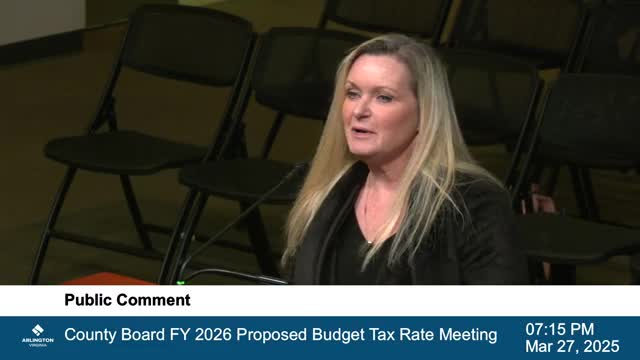 Homeowners urge Arlington County to reconsider rising real estate tax rates