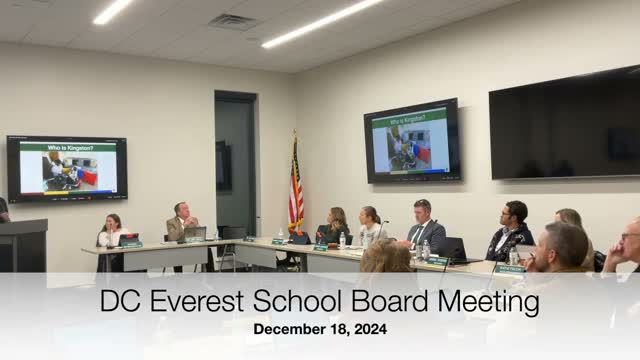 DC Everest board highlights virtual inclusion for homebound students
