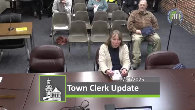 Milford Town Clerk proposes tax collector position consolidation amid staff changes