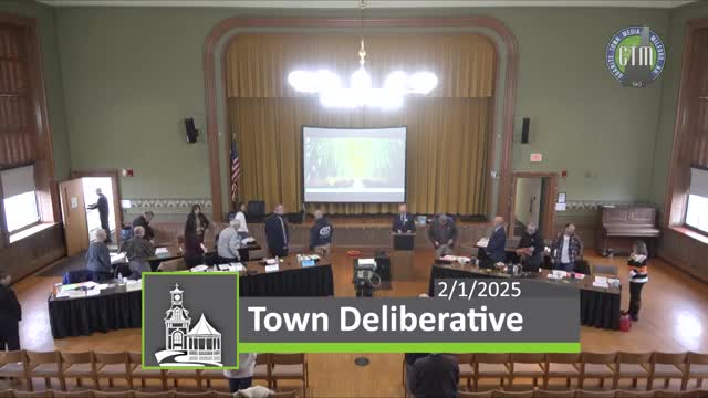 Pastor Gary Williams emphasizes community values during Milford deliberative session
