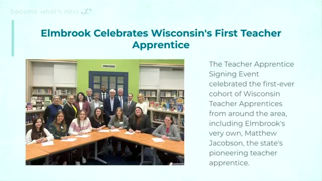 Governor joins Brookfield Central for historic teacher apprenticeship program launch