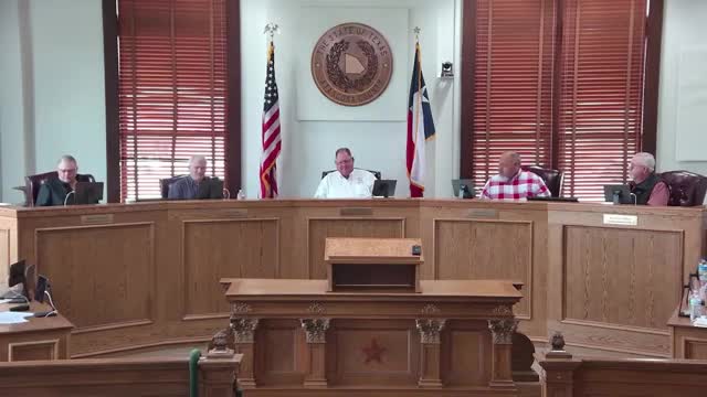 Commissioners approve training certifications for county officials and plan farewell for Sheriff