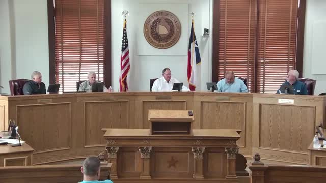 Commissioner Gillespie thanks citizen Julie Hill for lifesaving 911 call