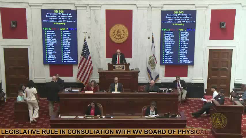 West Virginia Senate approves expanded park-ranger powers, mine-inspector pay bump and other bills