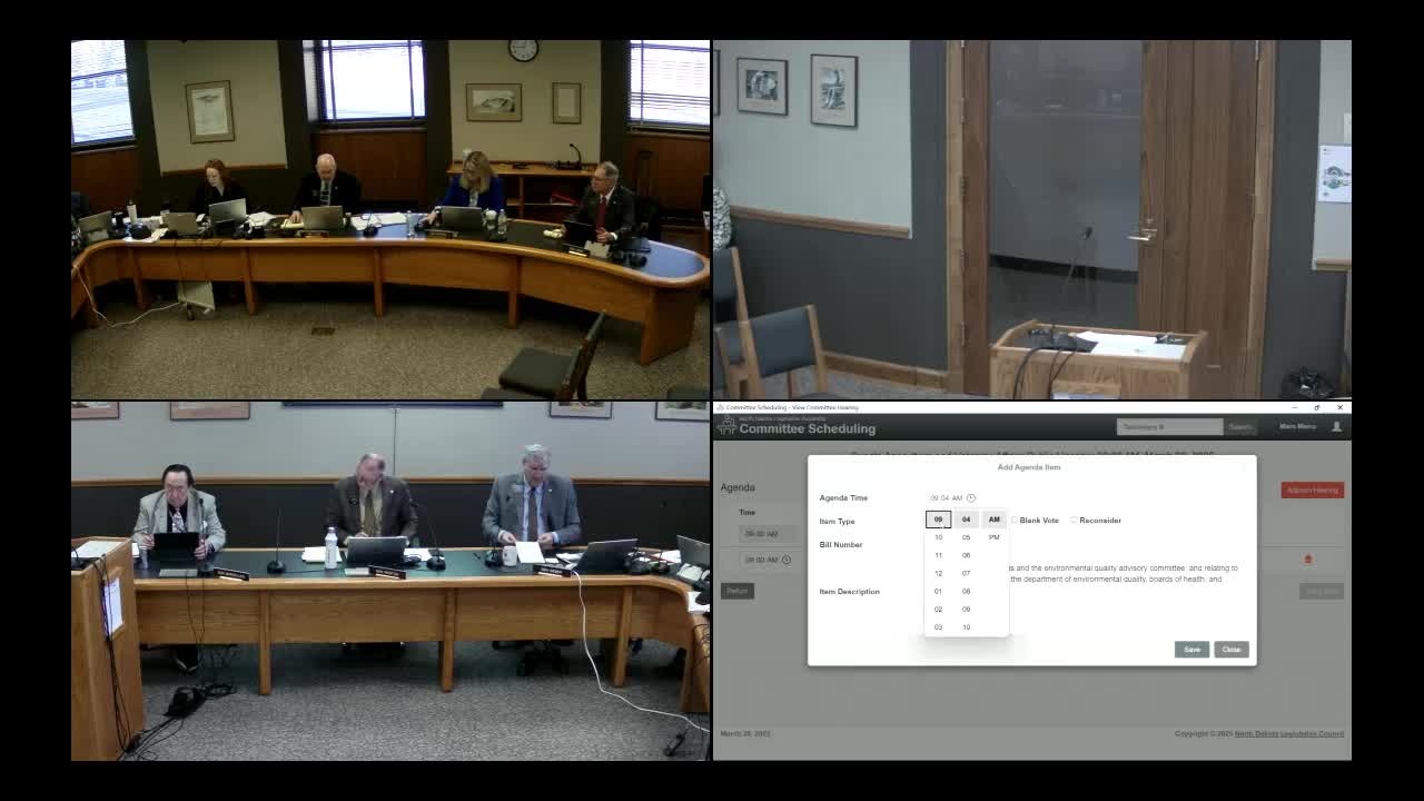 Committee removes advisory-committee language from septic-systems bill, moves oversight toward DEQ