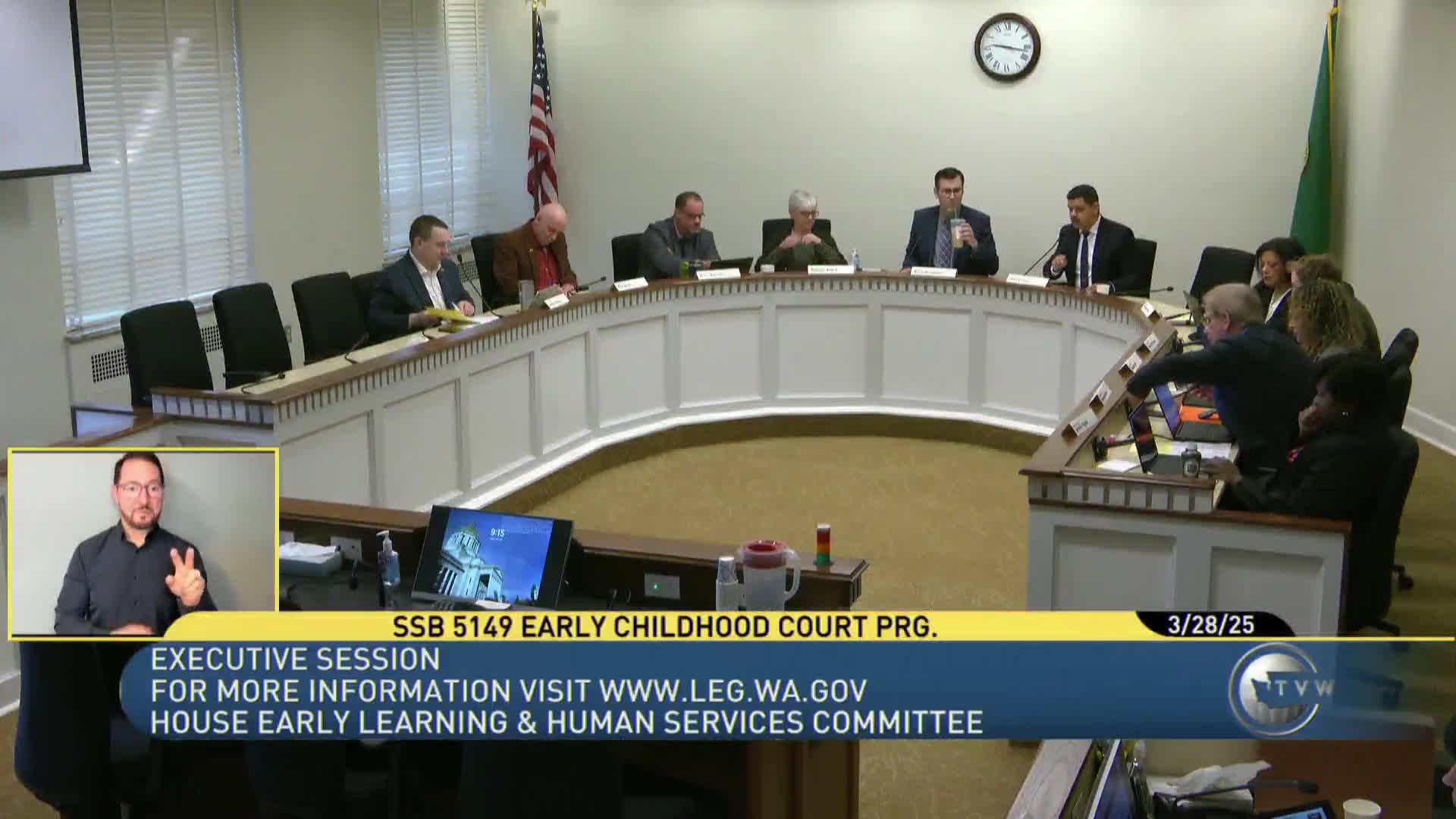 Committee approves Senate Bill 5149 supporting early childhood court program expansion