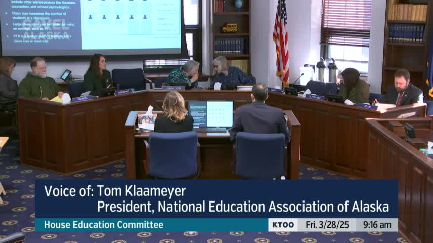 Alaska education advocates push for HB 98 to reduce K-12 classroom overcrowding