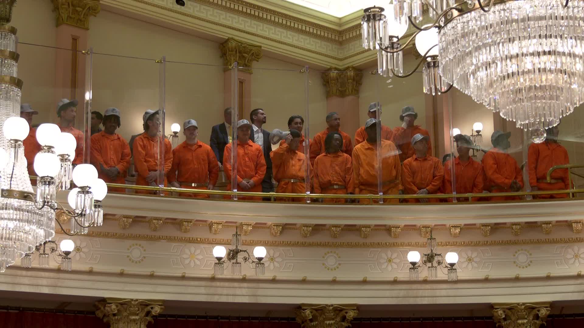 California legislators honor incarcerated firefighters from Pine Grove conservation camp