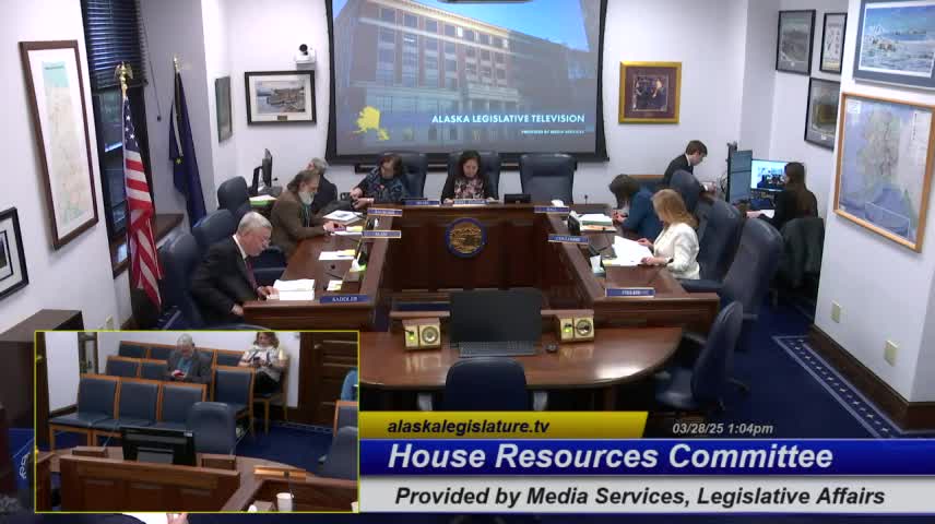 House resources committee hears bill to recognize set gillnet co‑operatives; extends amendment deadline