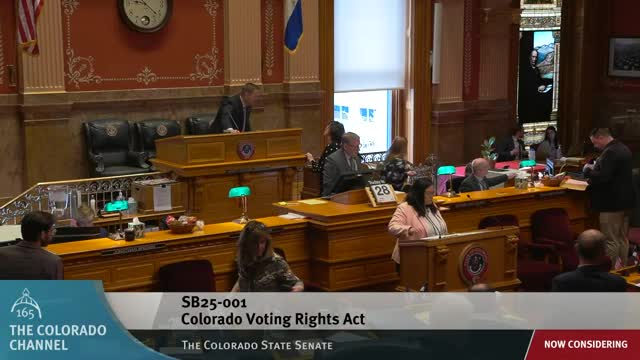 Senate adopts Colorado Voting Rights Act after series of amendments tightening remedies and multilingual rules