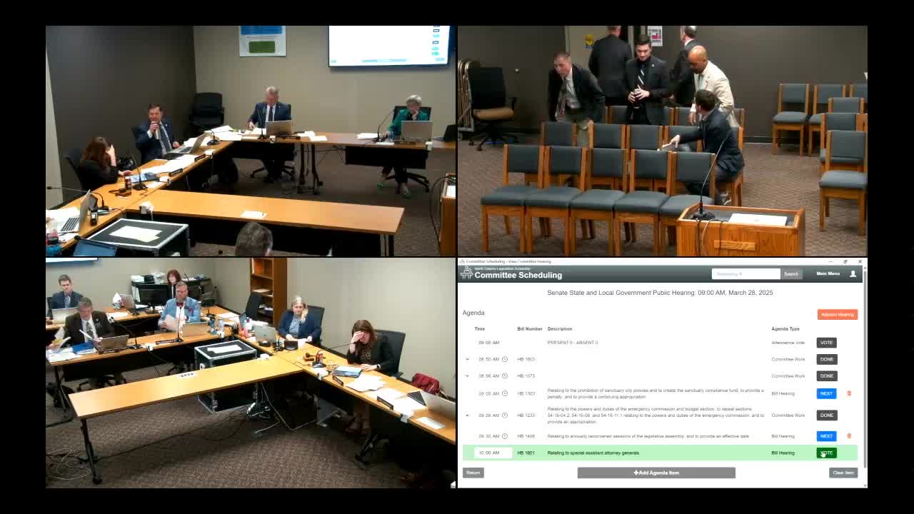 Committee amends and advances township on‑site inspection bill 6‑0