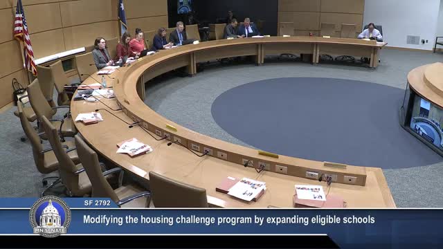 Senate File 2792 would allow contract alternative schools to access Minnesota Housing Challenge grants