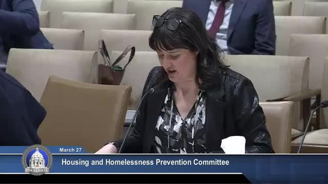 Committee approves amendment and refers task‑force bill on property insurance (Senate File 2205)